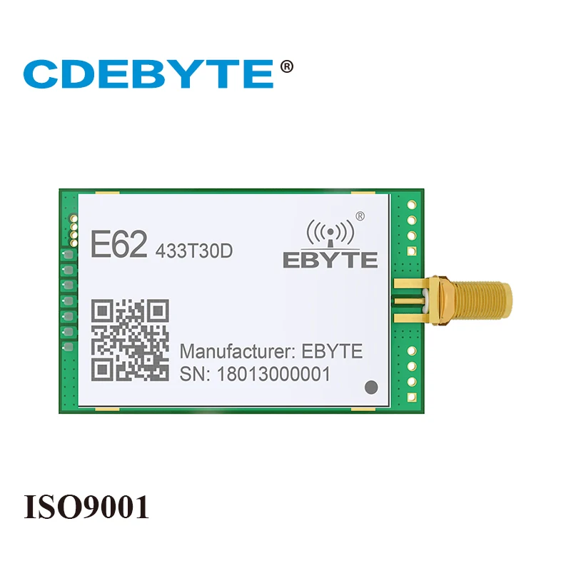 

Full Duplex UART 433mhz CDEBYTE E62-433T30D 1W SMA Antenna IoT uhf 30dBm Wireless Transceiver Transmitter Receiver rf Module