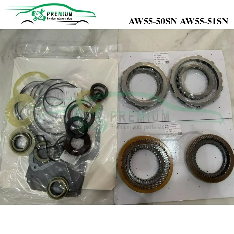 

Brand new AW55-50SN AW55-51SN AF23 AF33 Transmission Master Rebuild Kit Overhaul Suit For Volvo Opel Car Accessories
