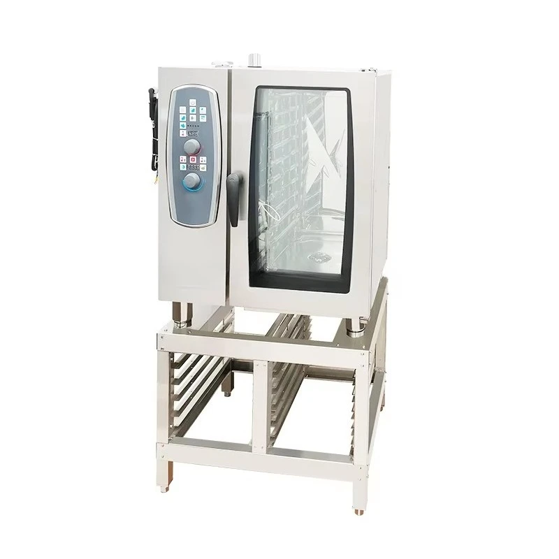 Commercial Multifunctional Combi Steam Oven, Large Steam Roast All‑in‑One Machine for Hotel Restaurant Roast Duck Cooking