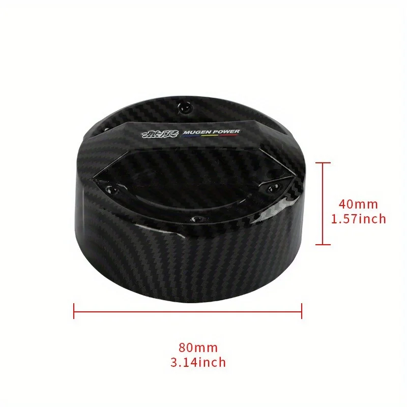 Car Modified Fuel Cap Unlimited MUGEN Gasoline Cap Fuel Tank Cap Suitable for Honda Civic Accord Gasoline Cap