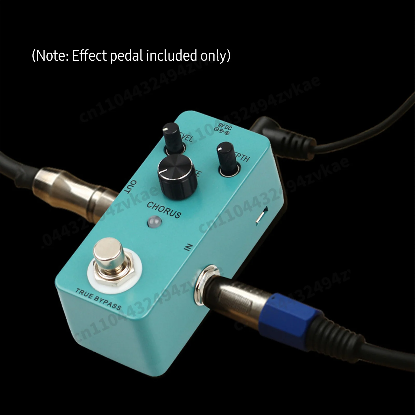 Speed ControlM-VAVE CHORUS Guitar Analog Classic Chorus Effect PedalTrue Bypass Full Metal Shell, Chorus Volume/ Depth/