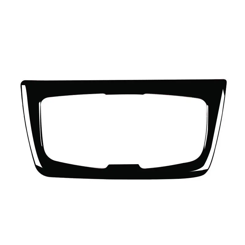 Soft PVC Plastic Car Accessories Headlight Switch Frame Trim For BMW 3 4 Series 3GT F30 F31 F32 F34 2013-2018 Piano Black