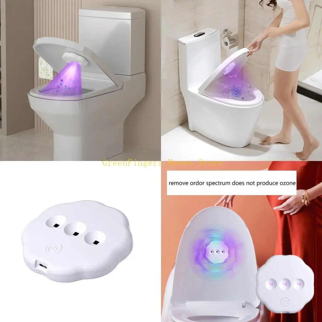 F68D Auto Activated Toilet Bowls Light Easy to Use Toilet Lid Cleaning Light