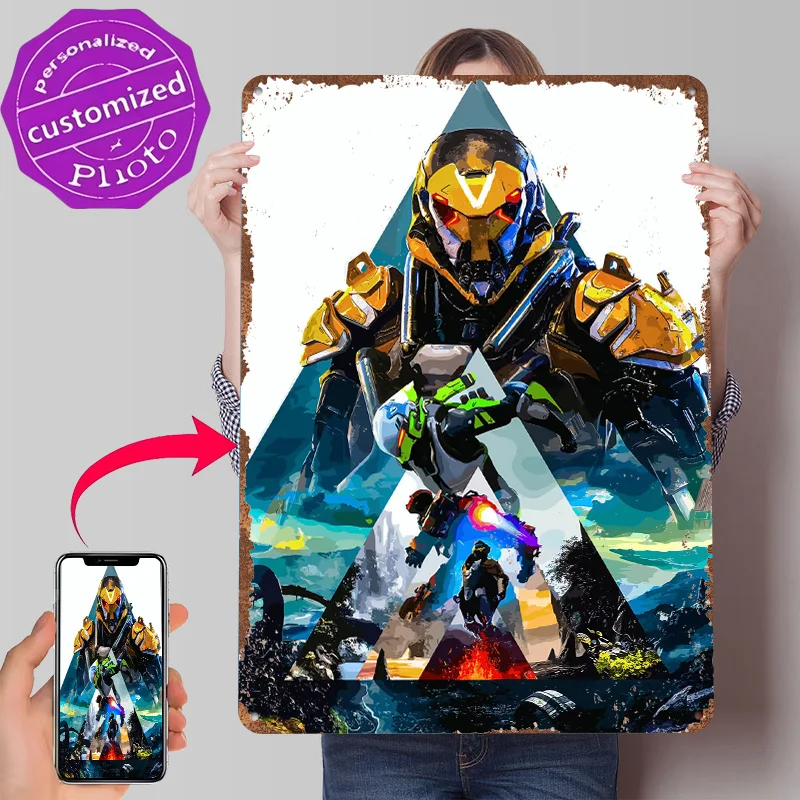 Anthem Javelin Combat Art Metal Poster Customized Wall Art Retro Vintage Tinplate Signs for Bar Accessories Decoration Bedroom
