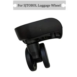 Polia de roda universal adequada para carrinho SJTOBOL T09, anti-desgaste, suave, substituível, roda de bagagem