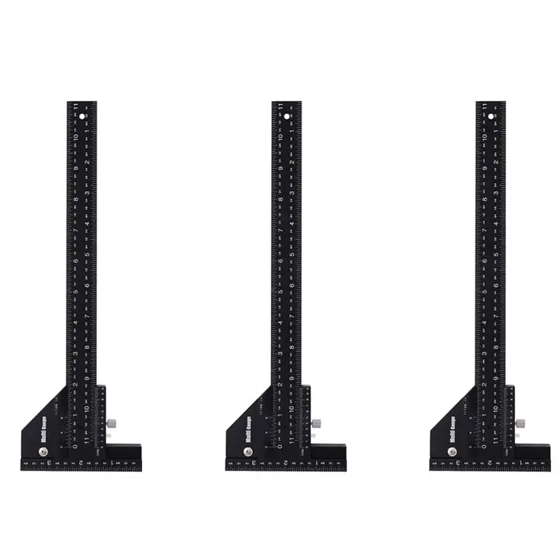 

Многофункциональная линейка для деревообработки AA19 3X, угломер, инструменты для столярных работ