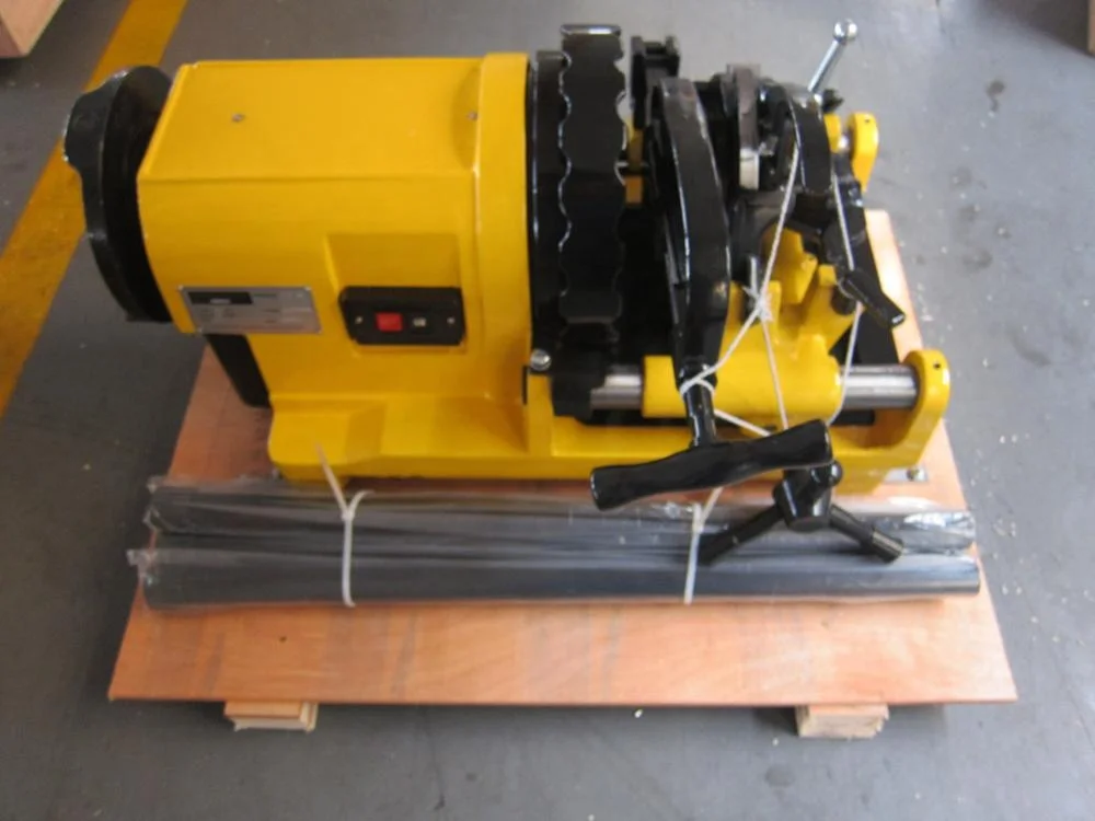 SQ80A-G High Quality Electric Pipe Thread Rolling Machine 3 Inch Industrial Grade GI Pipe Threading For Construction