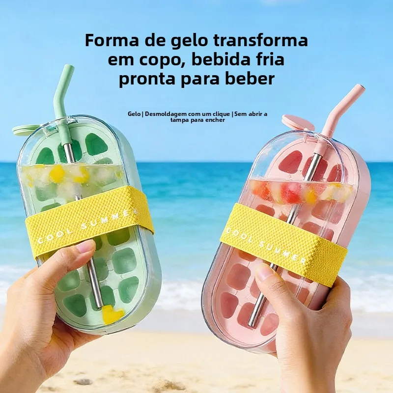 moule-a-glacons-en-silicone-de-qualite-alimentaire-avec-couvercle-portable-pour-gobelets-et-pailles-moule-a-creme-glacee-machine-a-glacons-auto-congelante-rangement-pour-ustensiles-de-cuisine-et-de-table