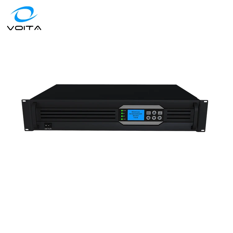 

New desig dc to ac converter 48v 220v 230v 3KVA telecom rack mount pure sine wave inverter with communication interface