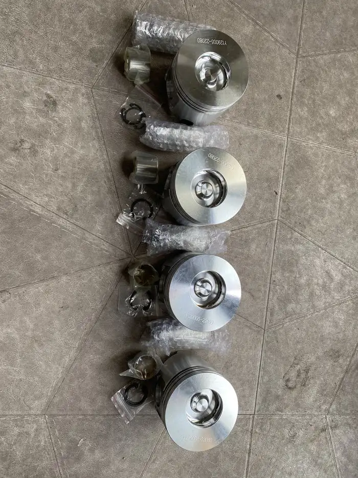 

4 Sets Standard Piston & Ring for Yanmar 4TNV88 4D88E-6 Engine Compatible with Komatsu 129005-22080 Heavy Duty Replacement Parts