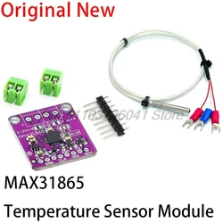 MAX31865 Temperature Sensor Module GY-MAX31865 RTD Digital Conversion Module Electronic DIY Board PT100-PT1000 for Arduino