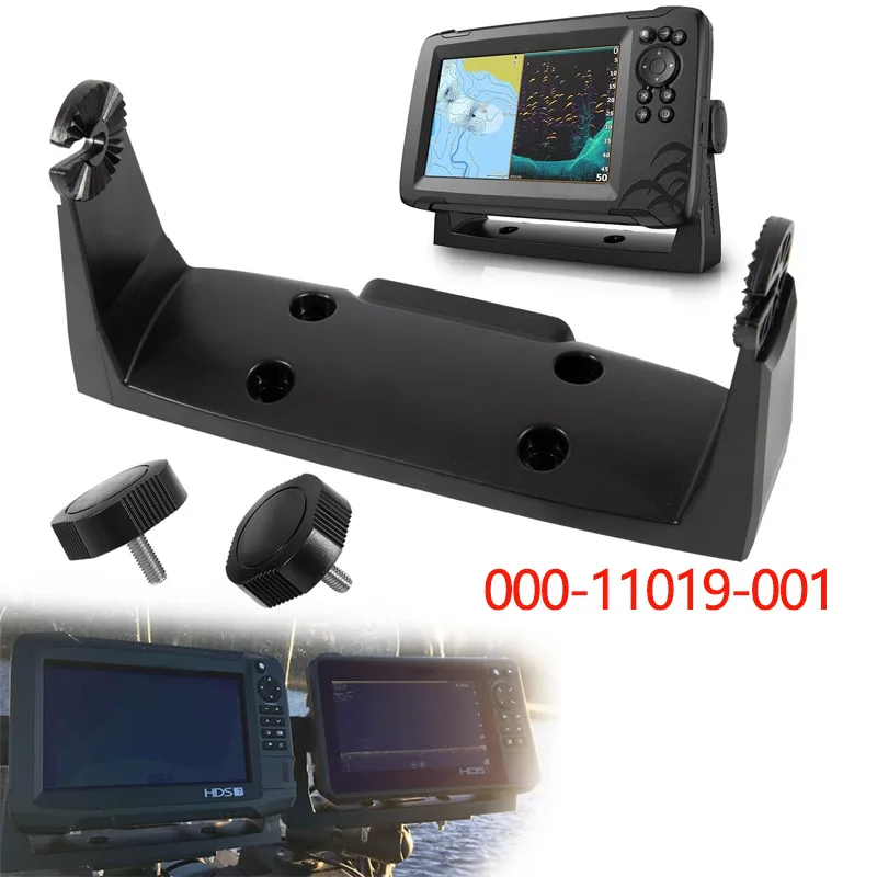 0-11019-001 Gimbal Bracket Mounting Bracket with Knobs for Lowrance HDS-7 Touchscreen Models Gen3, HDS Gen2 Touch, Hook 7