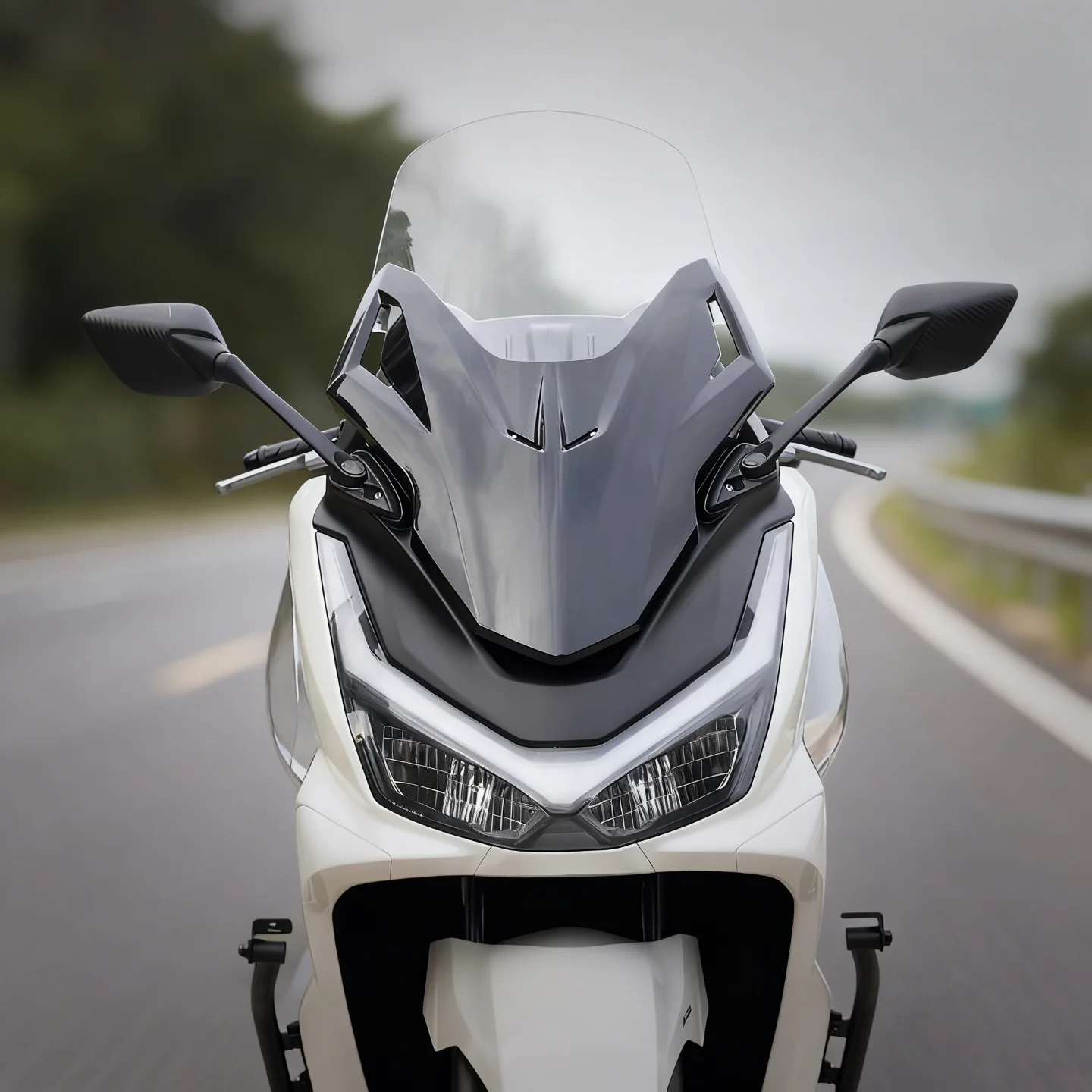 For Honda PCX160 leg windscreen dedicated leg wind protector accessories side windscreen