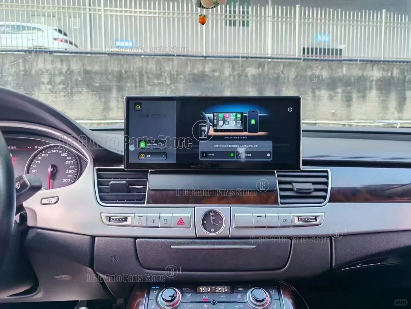 

12.3'' Android Auto Carplay For Audi A8 S8 D4 3G 2010-2017 Car Radio GPS Navigation Multimedia Player Stereo Screen WIFI DSP