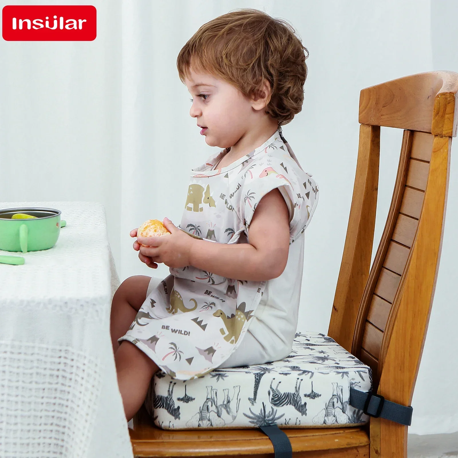 Children Kids Waterproof Increased Booster Seat Cushion Pad Pillow Cushions Adjustable Baby Safety Baby Dining High Chair Seat