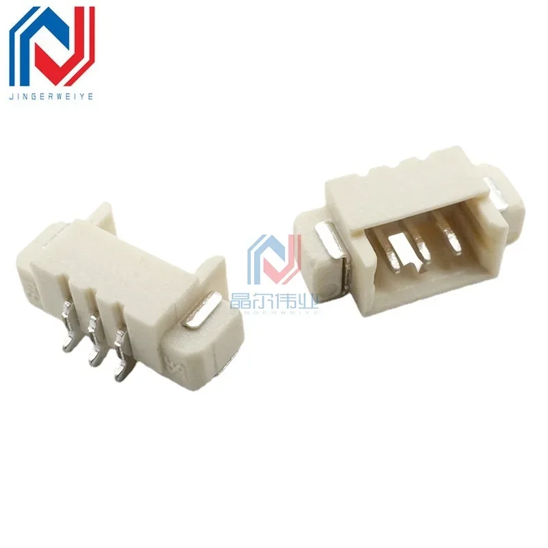20Pcs/lot Jst 1.25mm Horizontal Patch Socket 2P/3P/4P/5P/6P/7p-12p Environmental Protection High Temperature Resistant Connector