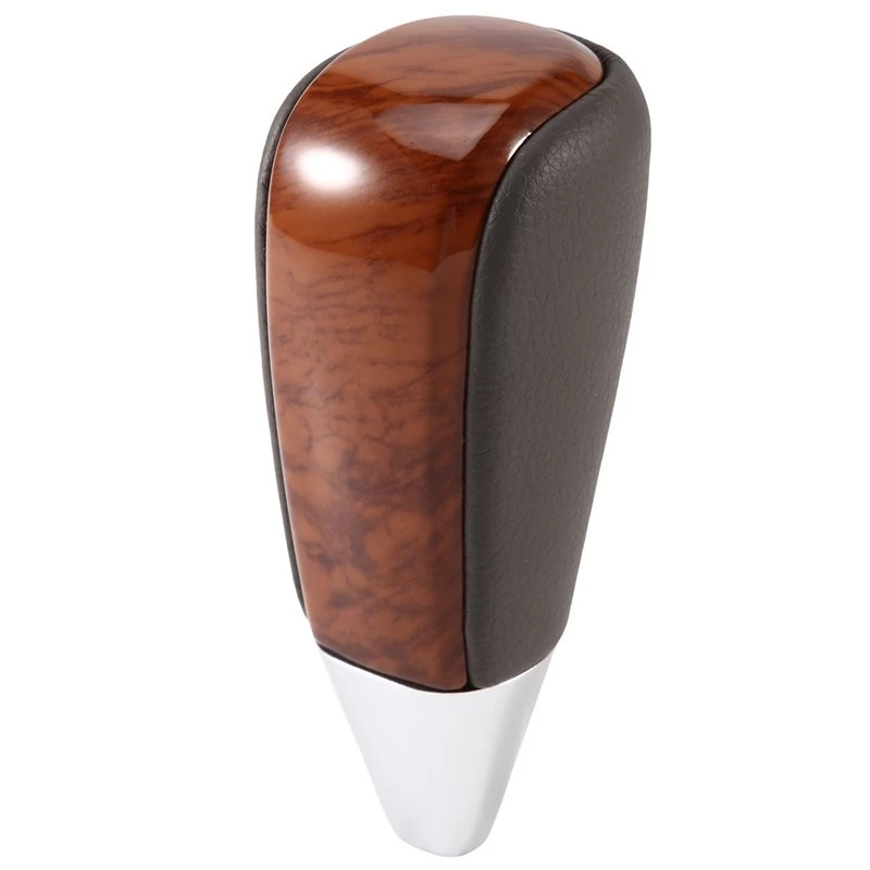 Leading-For Toyota Land Cruiser LC200 2008-2015 AT Shifter Handle Knob Gear Shift Knob Walnut Grain OE 33504-60241