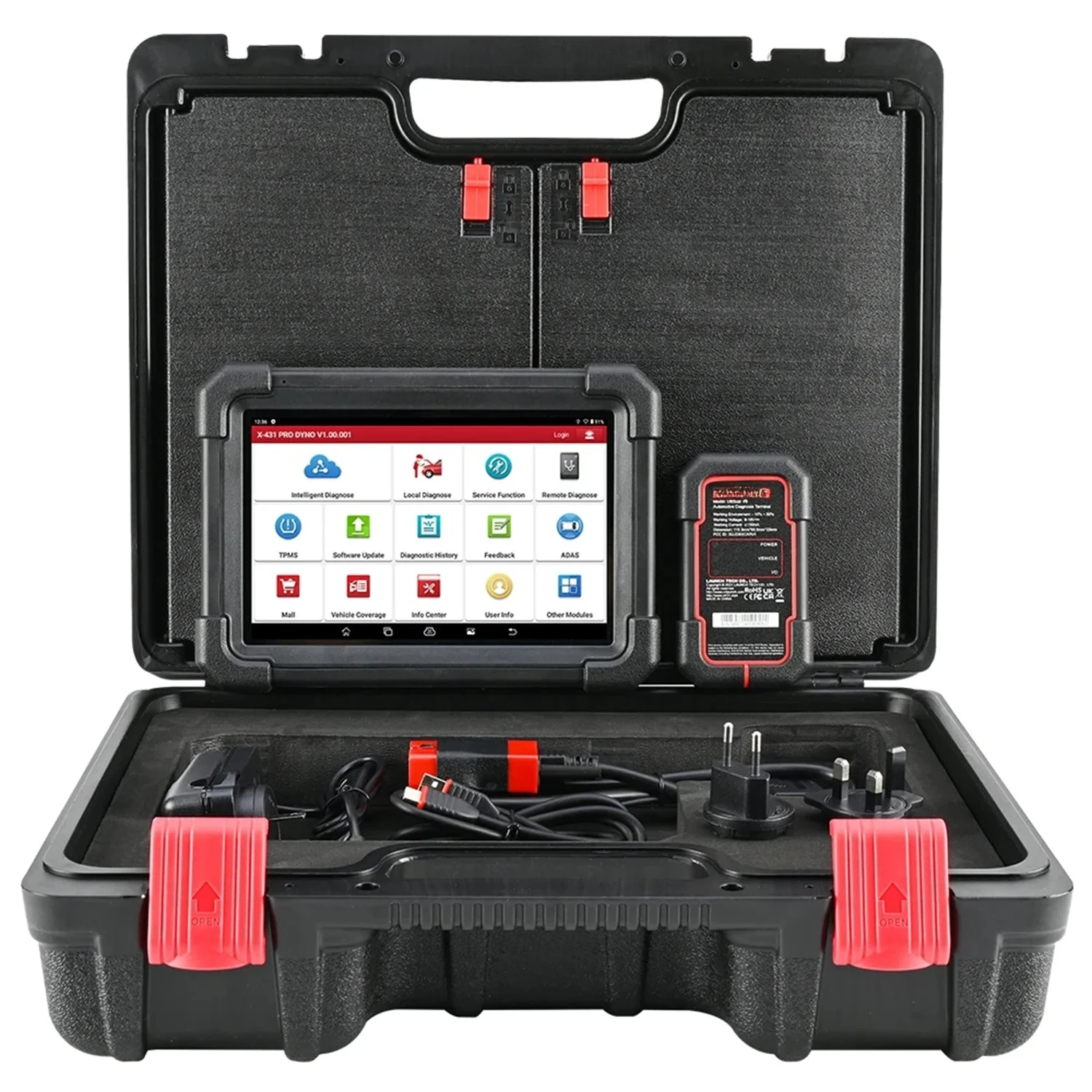 

X431 PRO DYNO OBD2 Auto Scanner Car Diagnostic Tool All System Scanner Bidirectional Coding Supports CAN FD/DoIP/FCA SGW