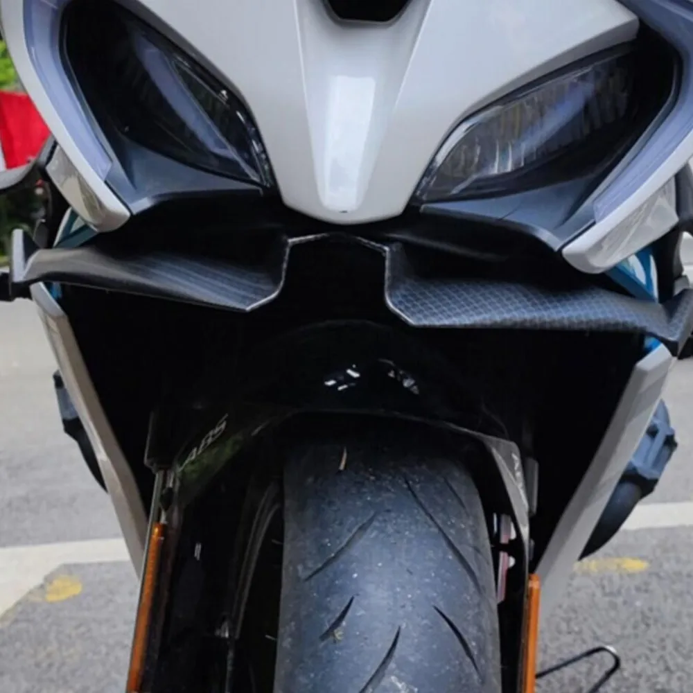 FOR CFMOTO 300SR CF250SR 250SR MY22 Motorcycle Front Fairing Aerodynamic Winglet Lower Cover Protection Guard Fixed Wind Wing