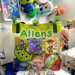 New Disney Alien anime periferiche cartoon cute PVC stampato shopping bag personalità creativa borsa a tracolla kawaii borsa per studenti