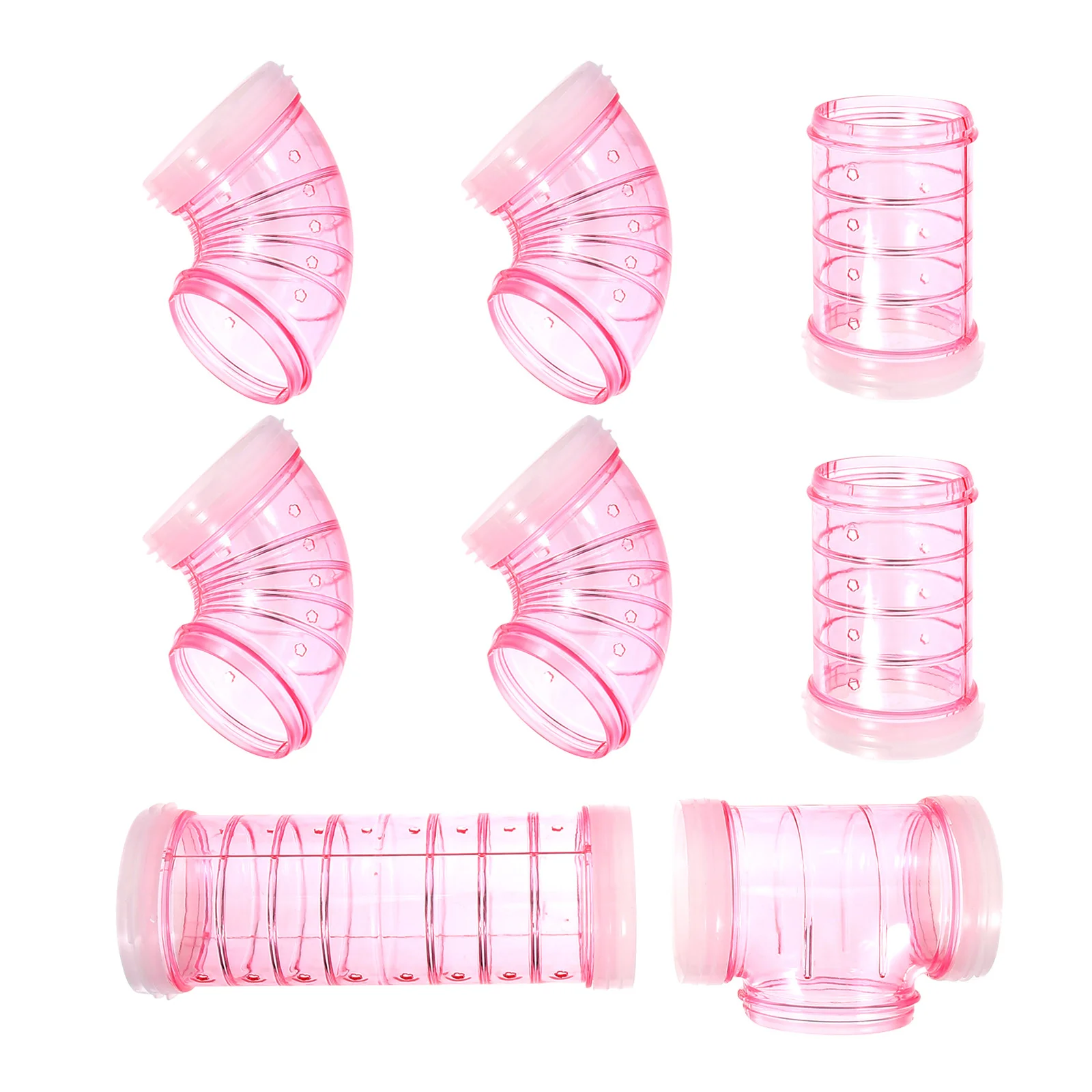 

1Set Hamster Maze Cage Tunnel Paradise Kit Easy Install DIY Hamster Tube Connector Cage Accessories Guinea Pig Tunnel