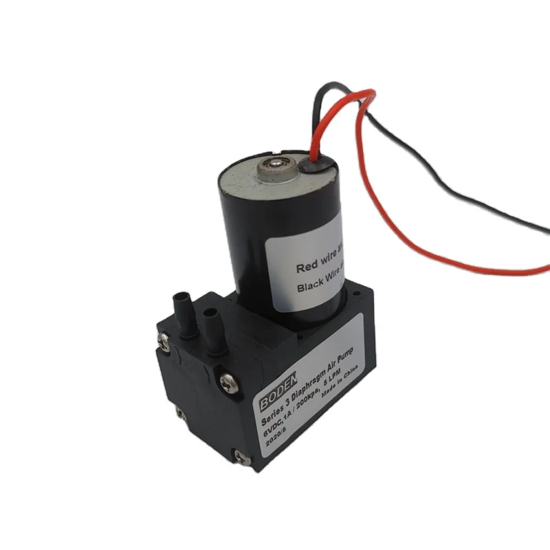 Air Flow 2 bar Pressure Mini 6v 12 volt Quiet Air Pump Brushless Motor for Aromatherapy Machine