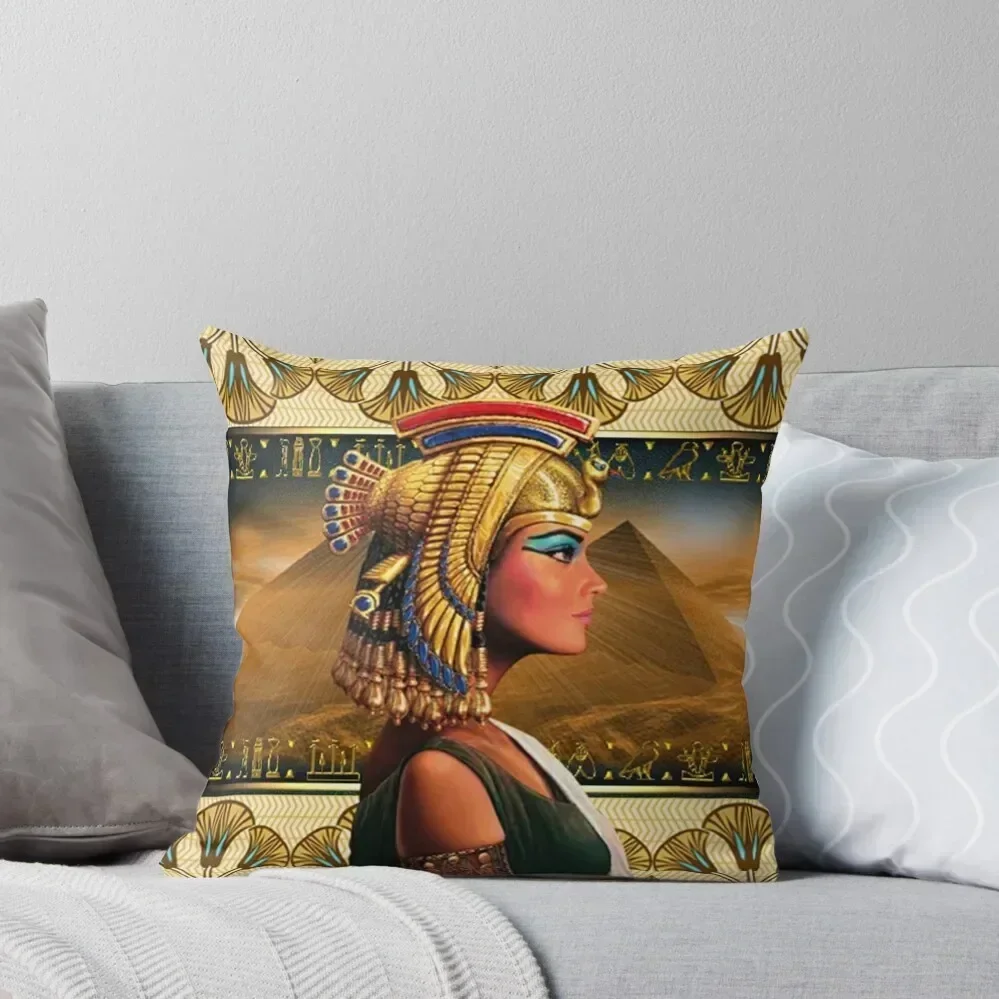 

Queen Cleopatra Throw Pillow Pillowcase Sitting Cushion christmas cushions covers Cushion Cover Set pillow