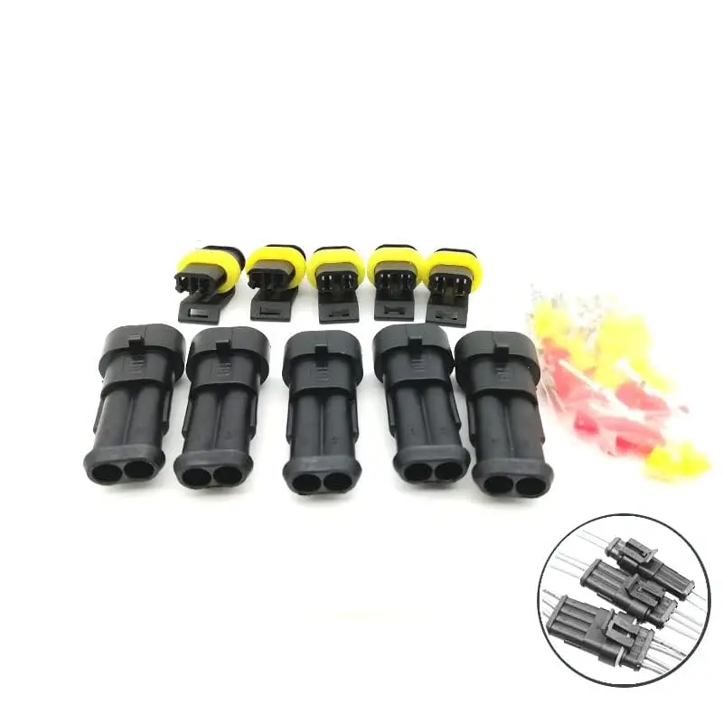 

15 комплектов автомобильного герметичного водонепроницаемого разъема электрического провода