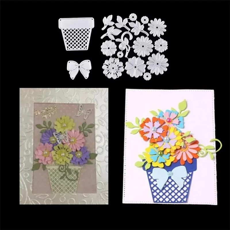 Metal cutting molds, silver and carbon steel molds, scrapbook 2023, latest release of floral paper card technology