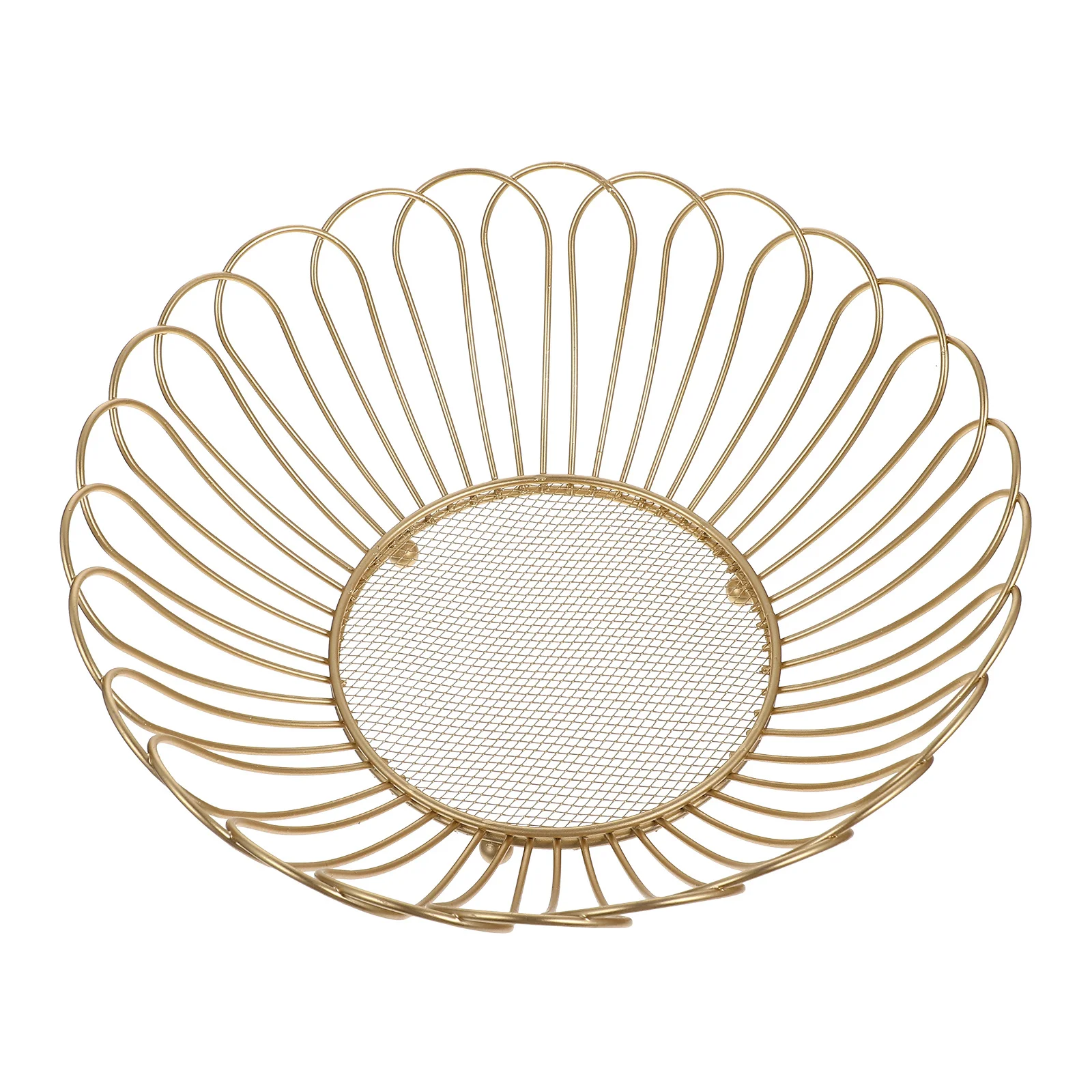 

Iron Fruit Holder Decorative Food Storage Tray Multipurpose Fruit Tray for Party Dessert Candy Snack Display Snacks Plate