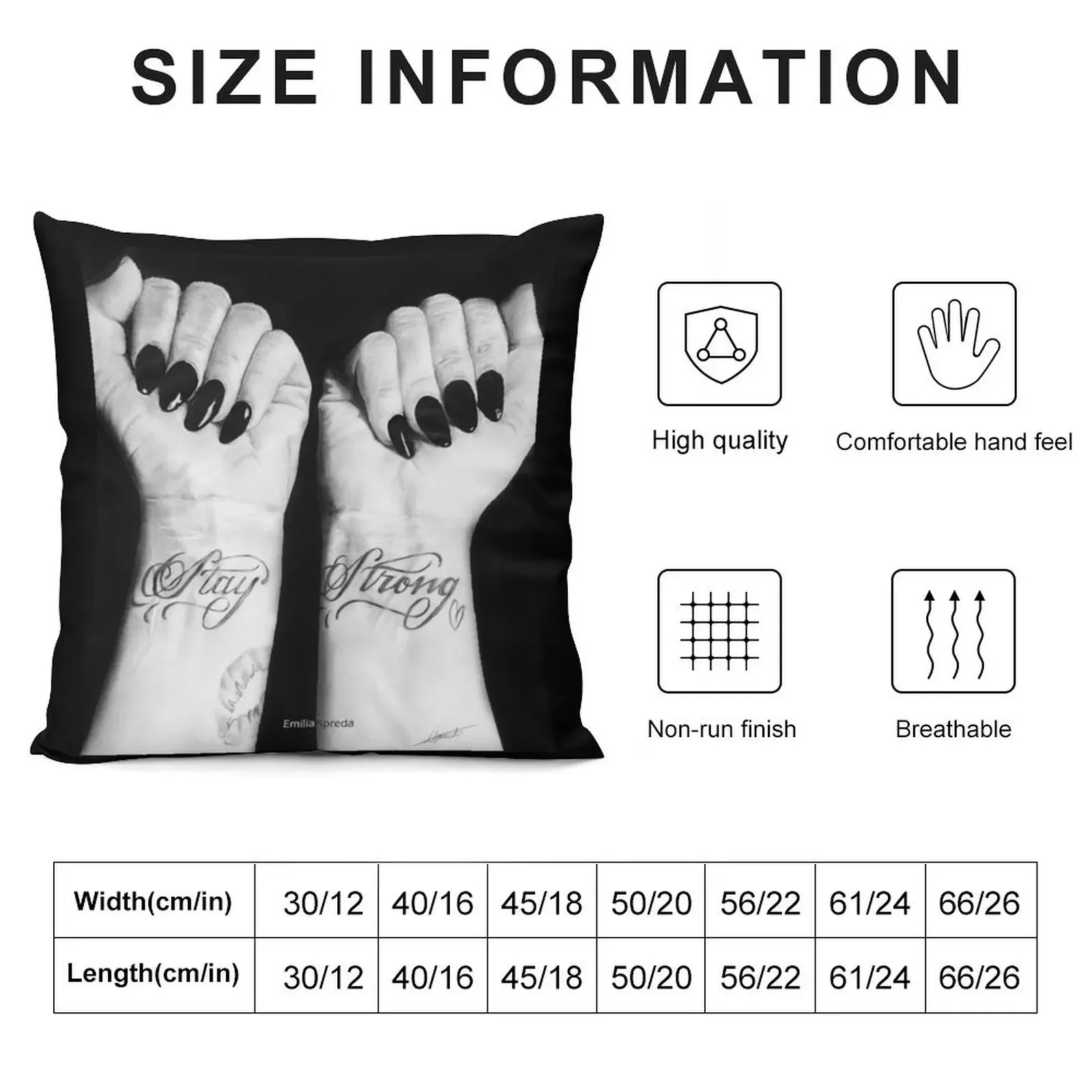 Demi Lovato Wrist Tattoo Drawing Throw Pillow Christmas Pillow Cushions For Decorative Sofa pillow