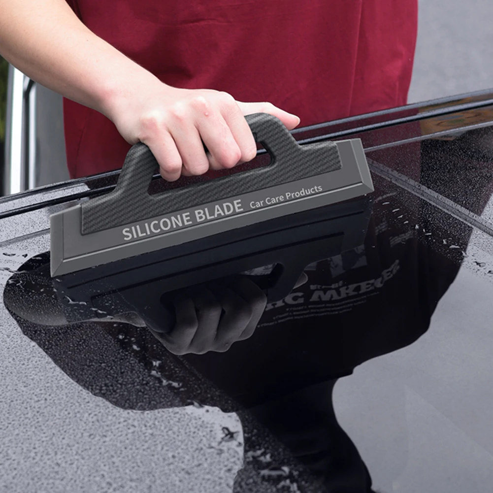 

Автомобильный скребок для стекол с мягким силиконовым лезвием, очиститель воды для автомобильных стекол, зеркал и дверей