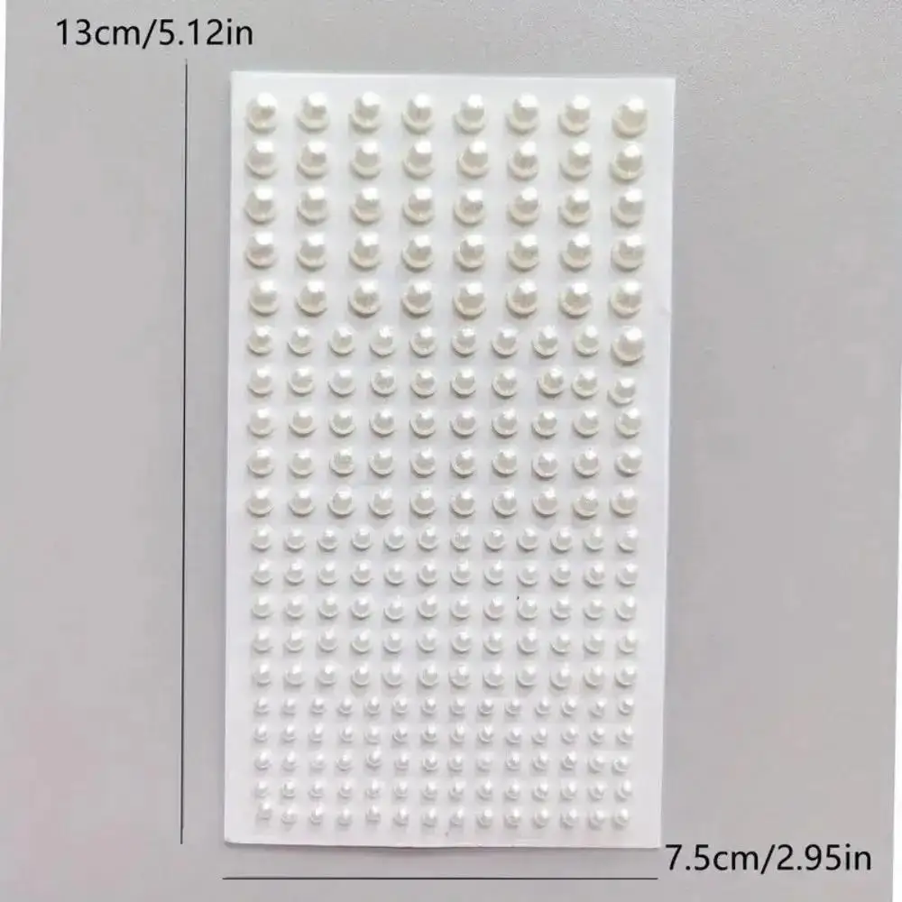ملصقات اللؤلؤ البلاستيكية ABS الأبيض حجر الراين الحرفية لوازم الحزب يمكن استخدامها لتزيين الشعر الأظافر الحالات الهاتف المعلقات ديي Y2K