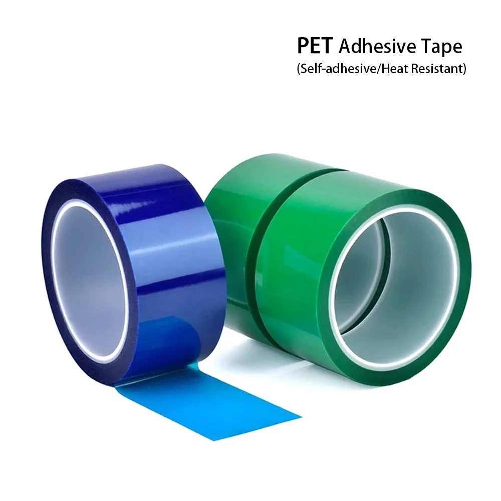 PET Adhesive Tape for Fiber Laser Head Lens Dust-Proof Heat Resistant Insulation Dia38/50/80mm 100pcs Industry Cotton Swab