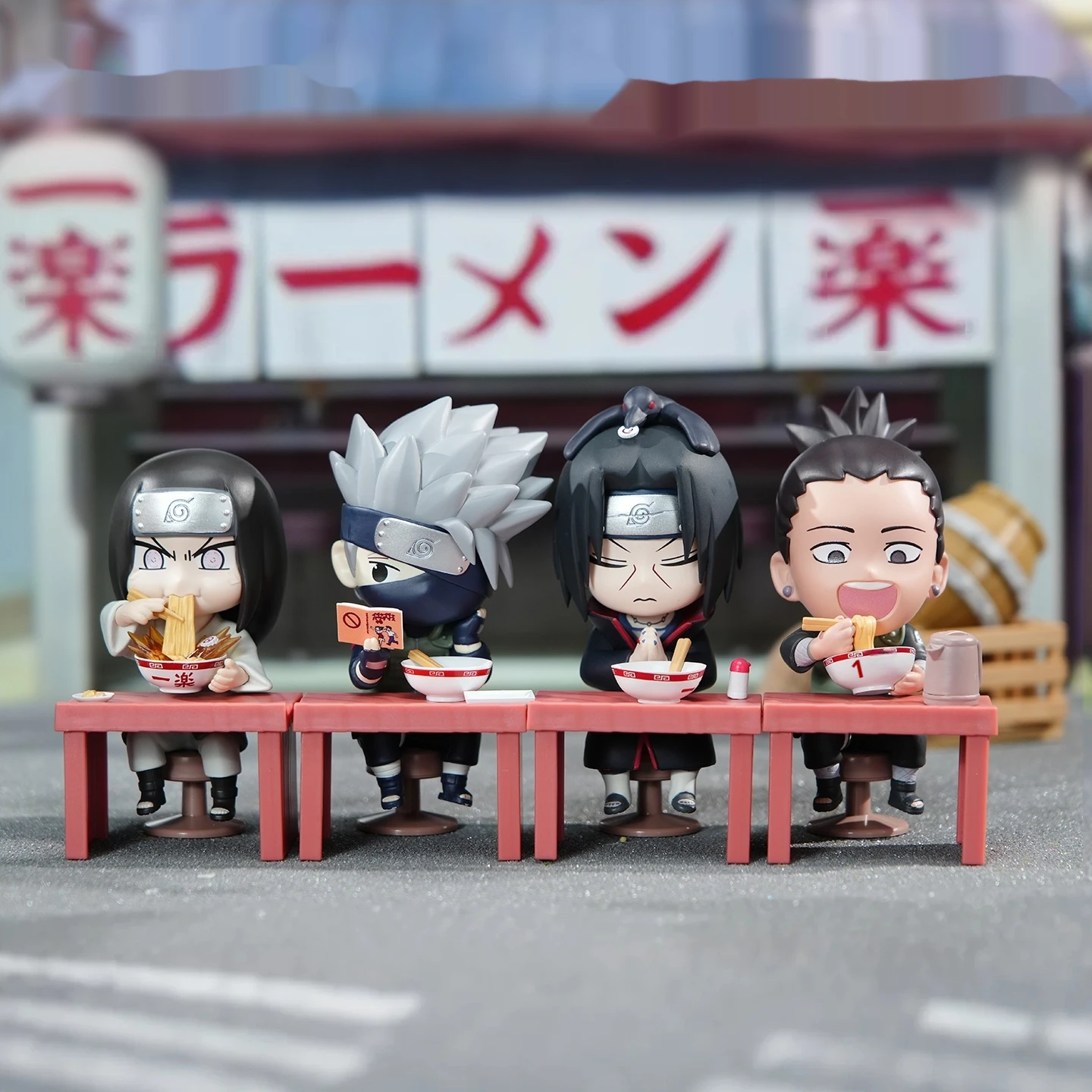 

New In Stock Genuine Cartoon Naruto Breeze Ramen Lamian Noodles Theme Blind Box Figure Model Trend Toy Ornament Holiday Gift