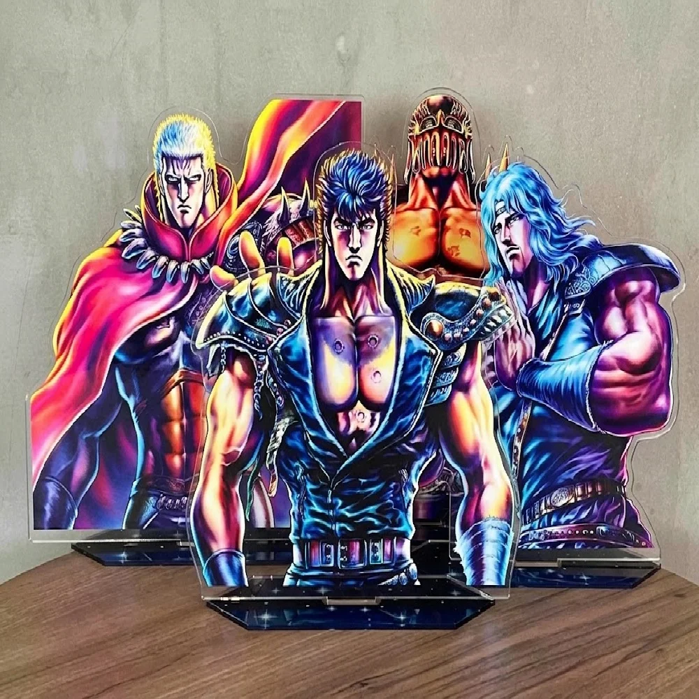 Anime Fist of the North Star Acrylic Standee Figure Desktop Decoration Retro Cosplay Gift Keychain15cm