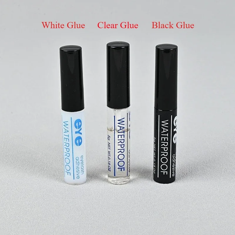 5g 방수 오래 지속되는 속눈썹 접착제 투명 라텍스 프리 셀프 접착 글루 인조 속눈썹 연장용