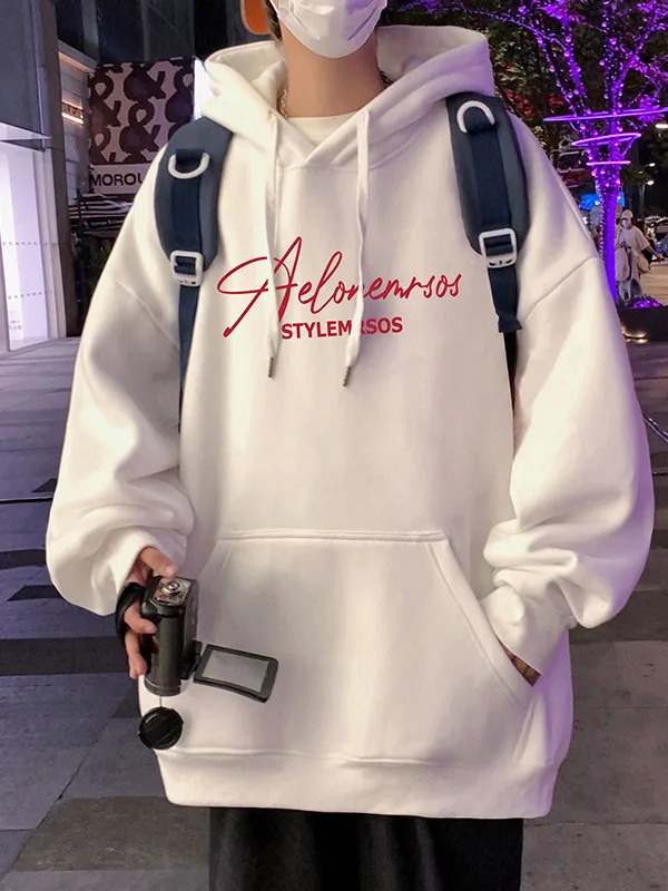 

Men's Casual Long Sve Hoodie Sweatirt Loose Fit Comfortable Breathable Streetwear Sle Summer New Arrival