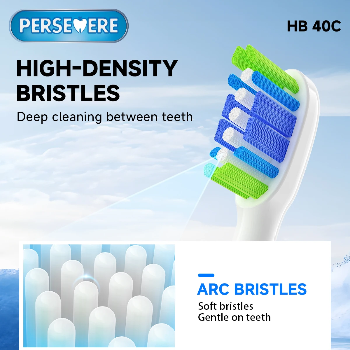 

20pcs /Replacement Toothbrush Heads Compatible with Philips Replacement Electric Brush Head HX6100 HX6252 HX9334 HX6530 HX6064