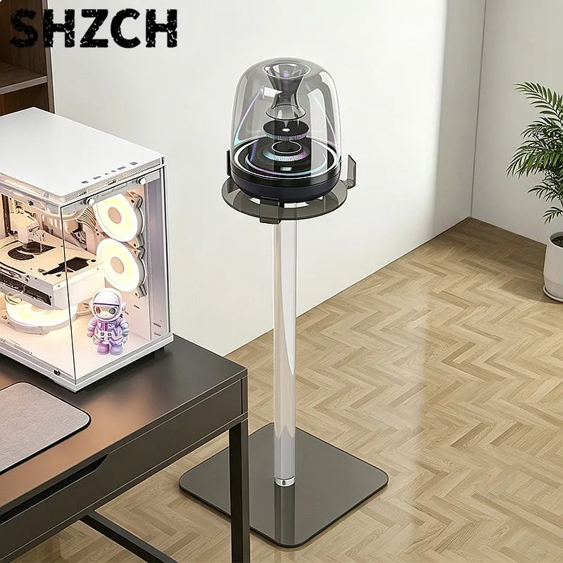 Acrylic Floor Speaker Stand Sound Support Base for Harman Kardon Vertical Rack