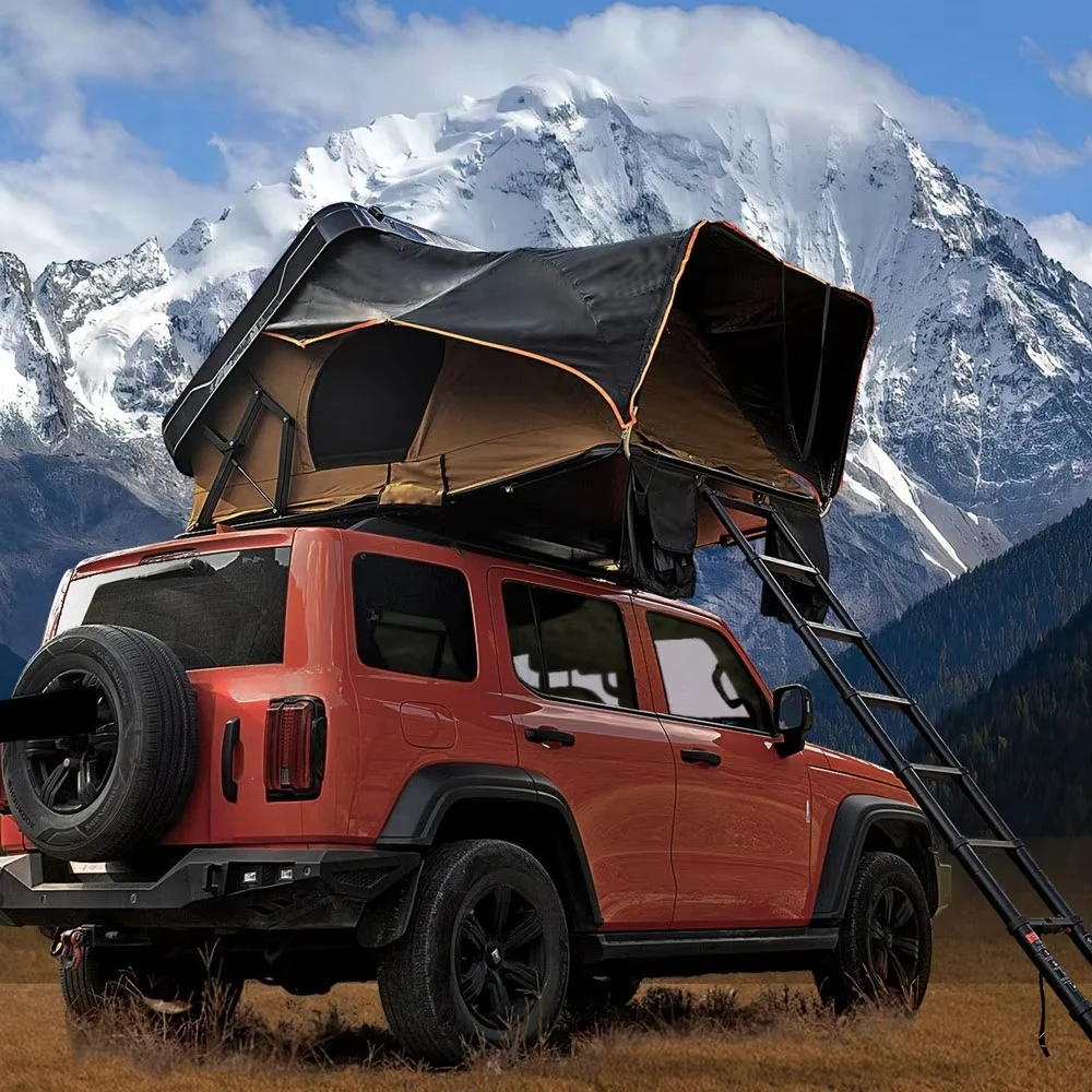 

Большая водонепроницаемая палатка на крышу автомобиля для 2-3 человек, для внедорожников 4x4, жесткий корпус, оптовая продажа