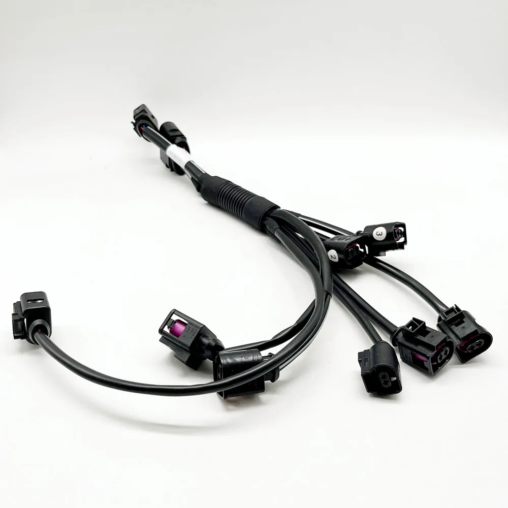 

Проводка кабеля двигателя топливной форсунки для Audi 2.0T A4 A6 C6 Seat Skoda VW 06D971627B
