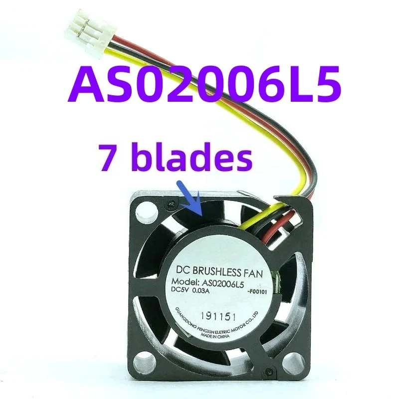 

AS02006L5 5 В 0,03 А для Sifang Optoelectronics 2006, вентилятор, датчик очистки воздуха и пыли, микровентилятор