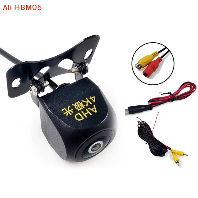 (HB05)AHD Car Rear View Camera 12V Night Vision Backup Parking Reverse Camera Waterproof HD Color Image Video Vehicle Camera