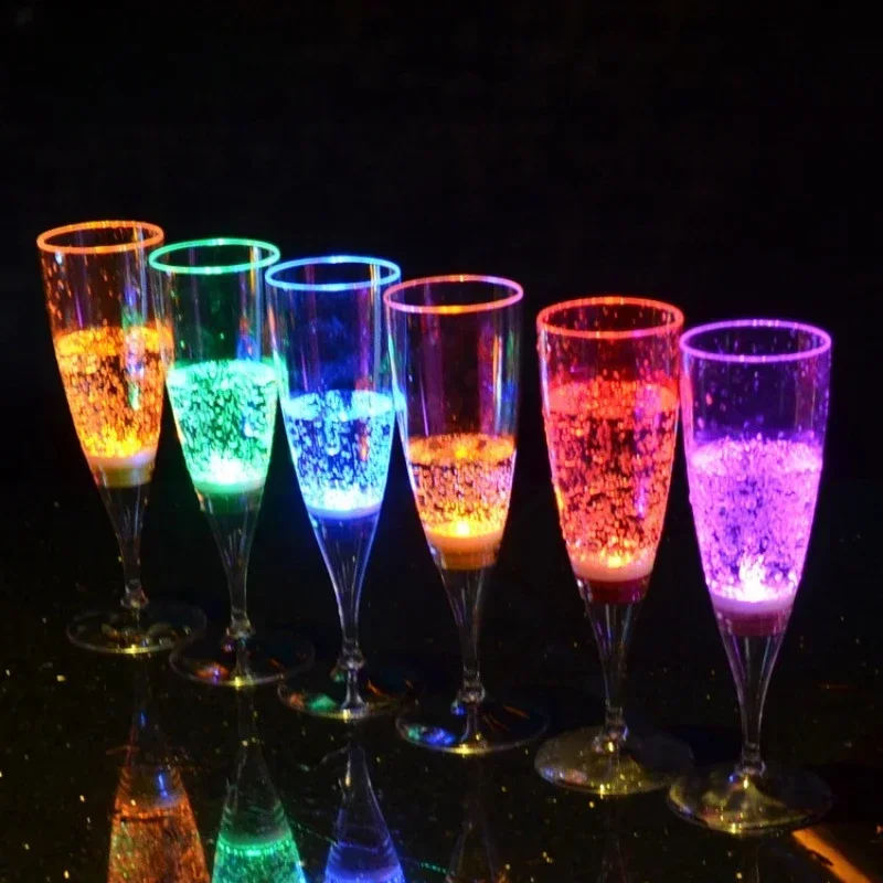 150ml Led Luminous Mug Color Changing Beer Mugs Water Sensor Light-emitting Cup for Neon Party Glow Drinkware Birthday Gift