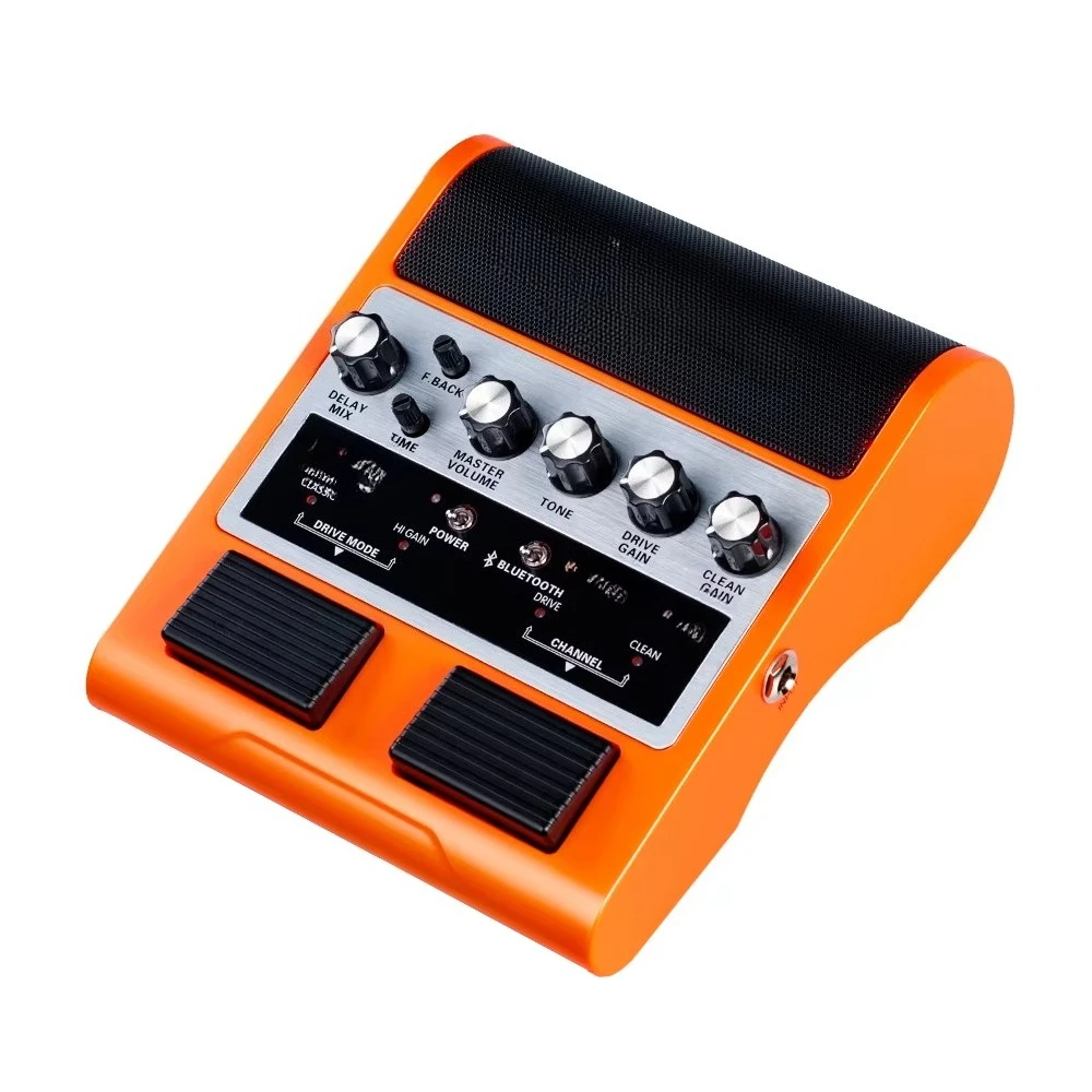 JAM BUDDY Dual Channel Guitar Amplifier Floorstanding Delay Guitar Pedal Built-in Recharge   le Battery  Function