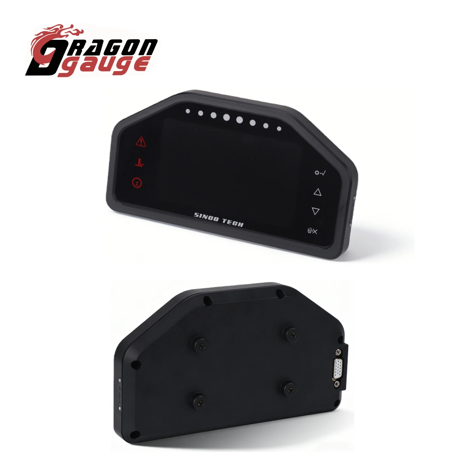 

DO928 Multifunction Race Dashboard Gauge Meter 12V Touch Sensor Cutover Boost Water Temp Oil Pressure Speed RPM Volts