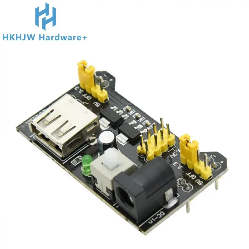MB102 Solderless Breadboard Power Supply Module 3.3V/5V DIY Kit Parts For Arduino