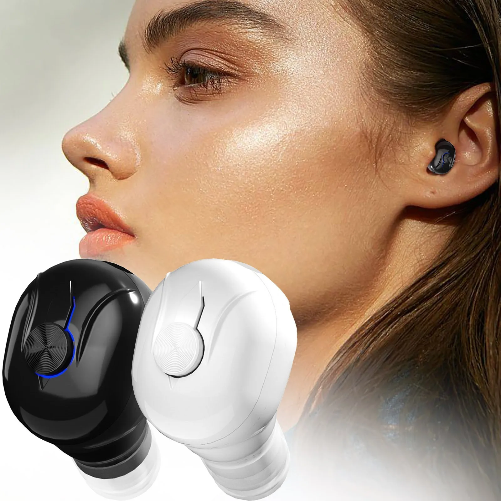 Bluetooth Headset For Phone Calls Plantronics Mini Earphone Ultra Small Mono 5.0 Wireless In Ear Cascos InaláMbricos Bluetooth