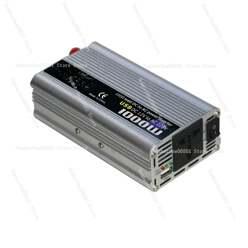 12V to 220v car inverter, with USB1000W power converter photovoltaic inverter power supply